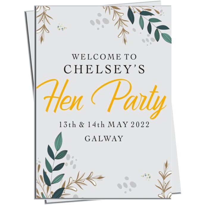 Hen Party Signs | Adva